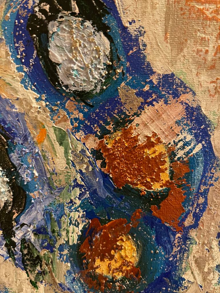 Original Abstract Expressionism Abstract Painting by Nikita De Kruyf