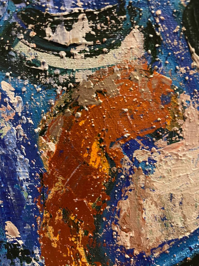 Original Abstract Expressionism Abstract Painting by Nikita De Kruyf