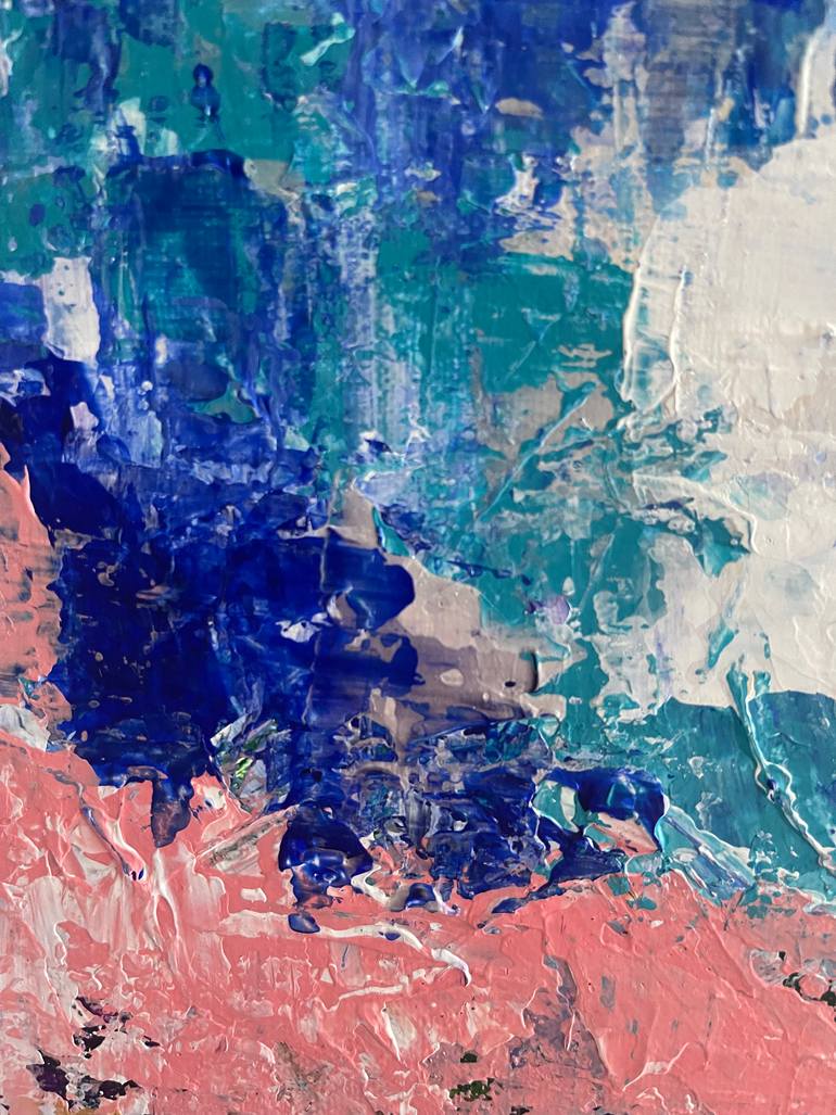 Original Abstract Expressionism Abstract Painting by Nikita De Kruyf