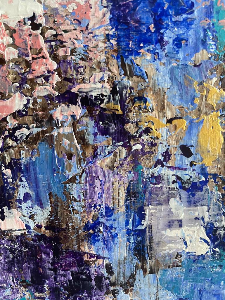 Original Abstract Expressionism Abstract Painting by Nikita De Kruyf