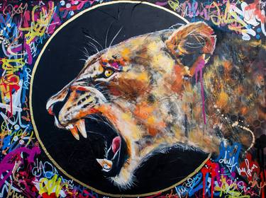 Original Contemporary Animal Painting by Bianca Lever