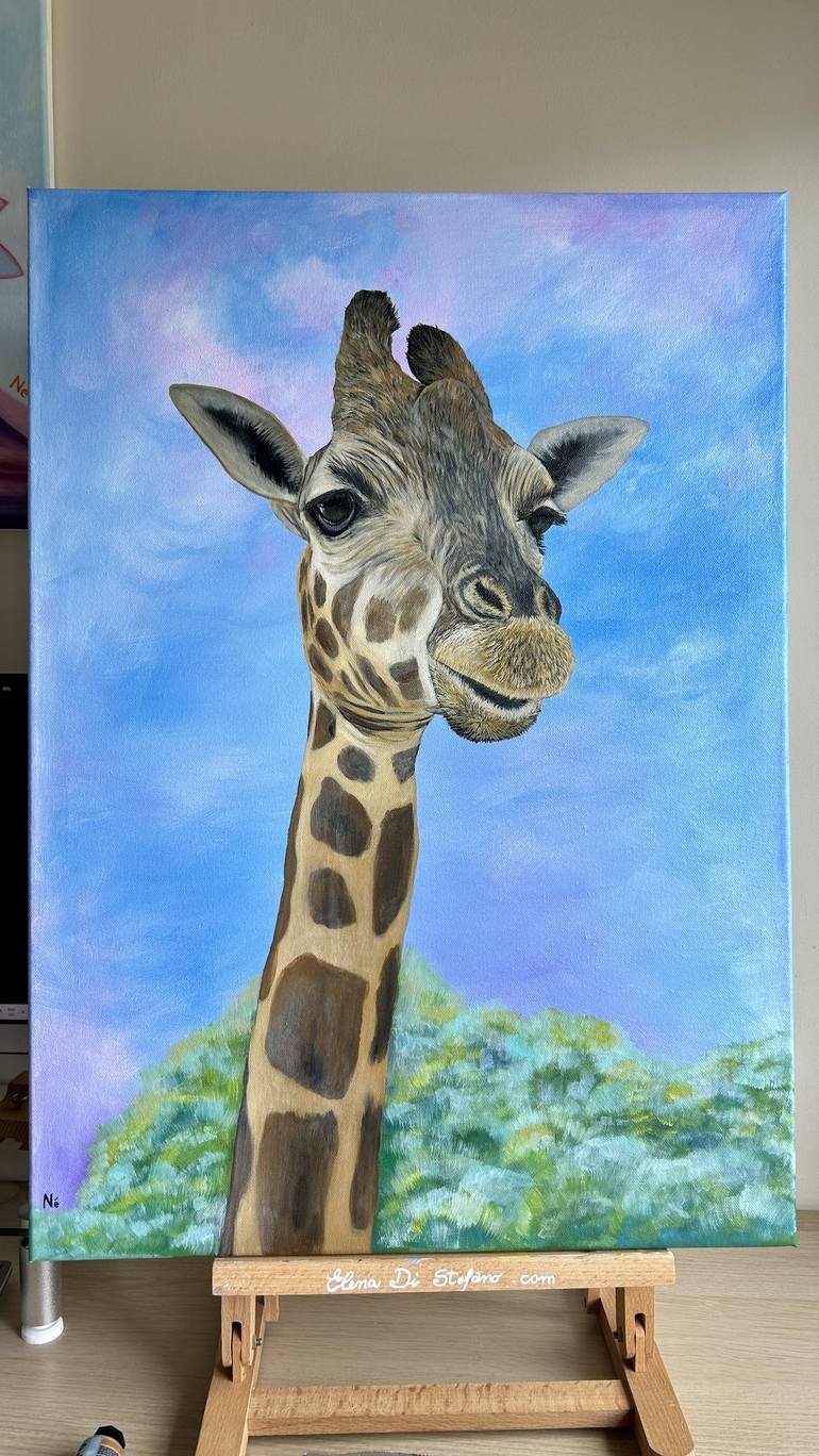 Original Contemporary Animal Painting by Elena Di Stefano