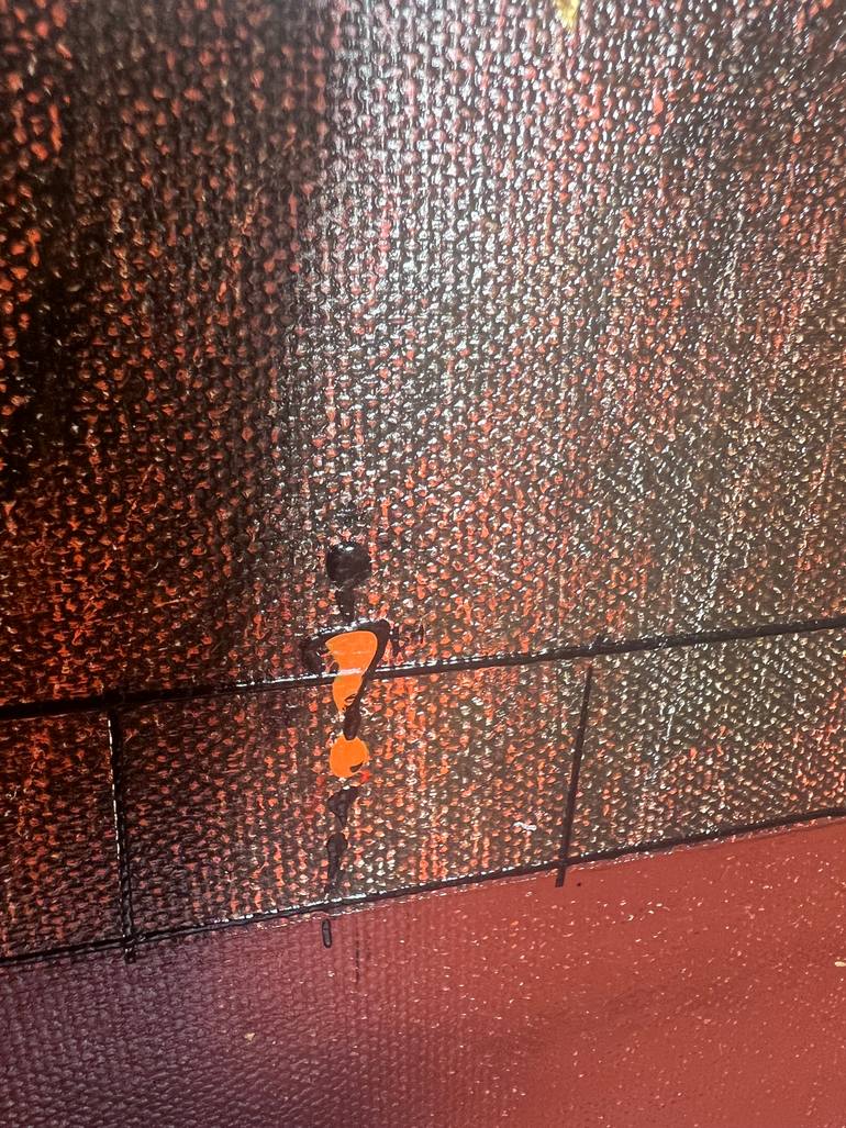 Original Abstract Nature Painting by Virginie Munch