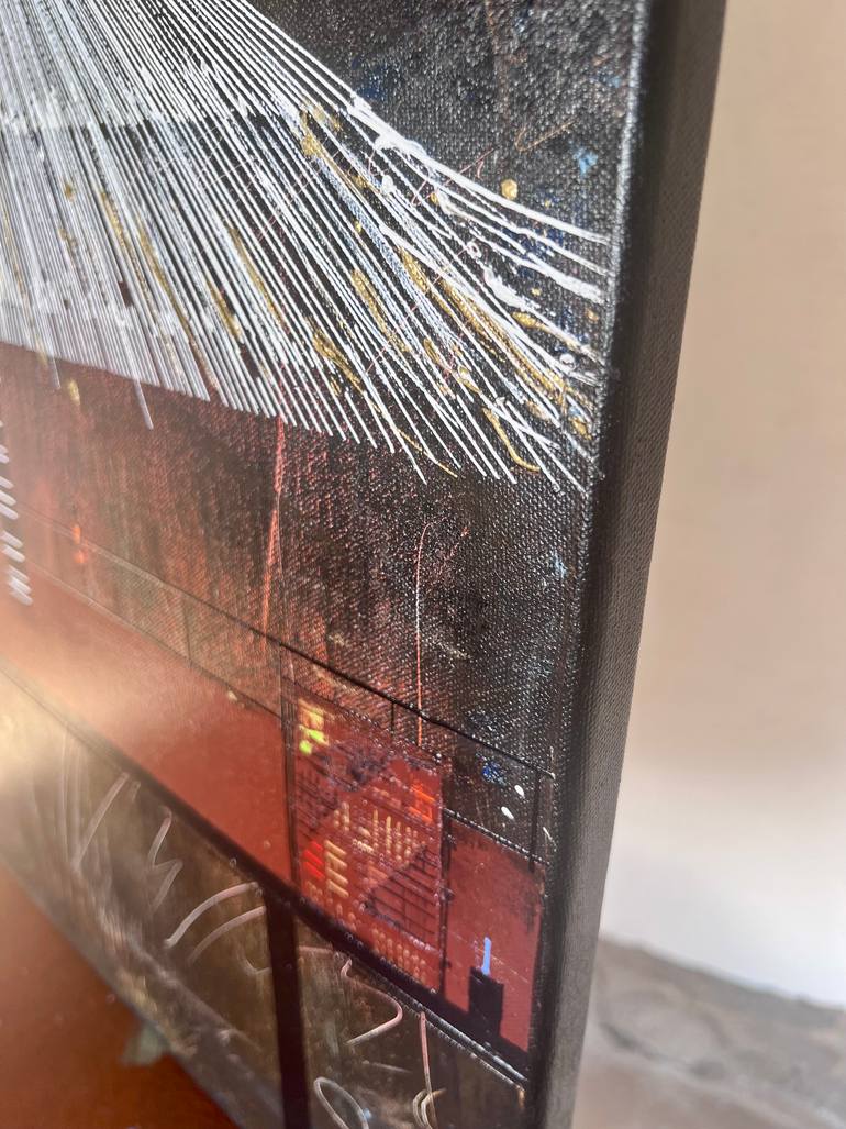 Original Abstract Nature Painting by Virginie Munch