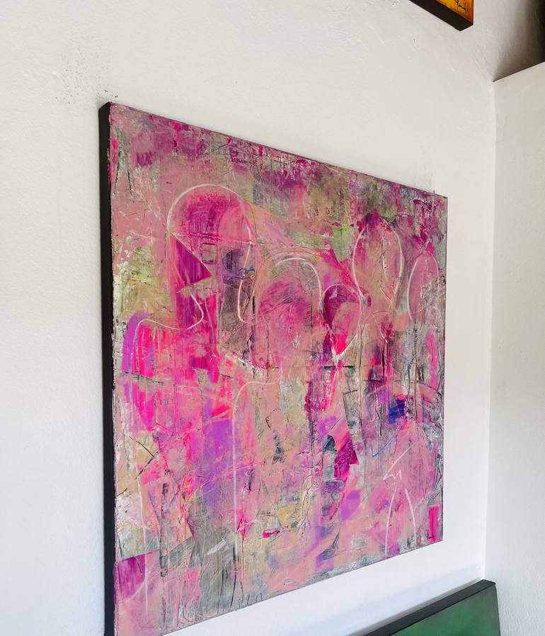 Original Abstract Painting by Virginie Munch