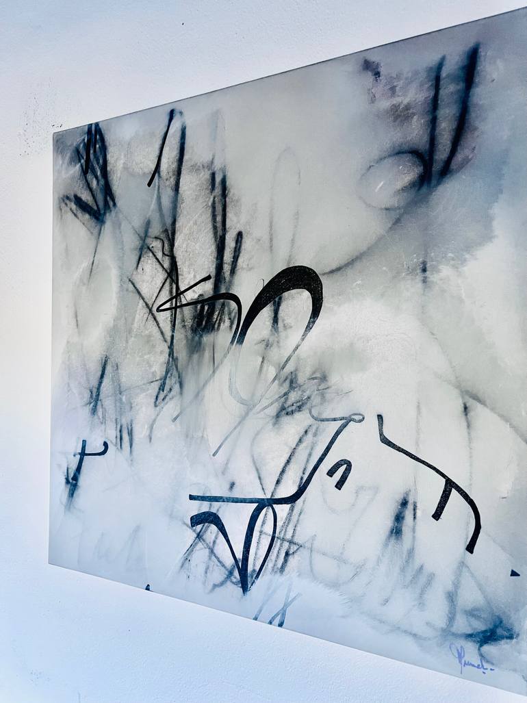 Original Abstract Painting by Virginie Munch