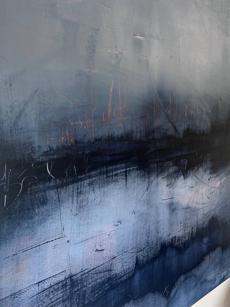 Original Abstract Graffiti Painting by Virginie Munch