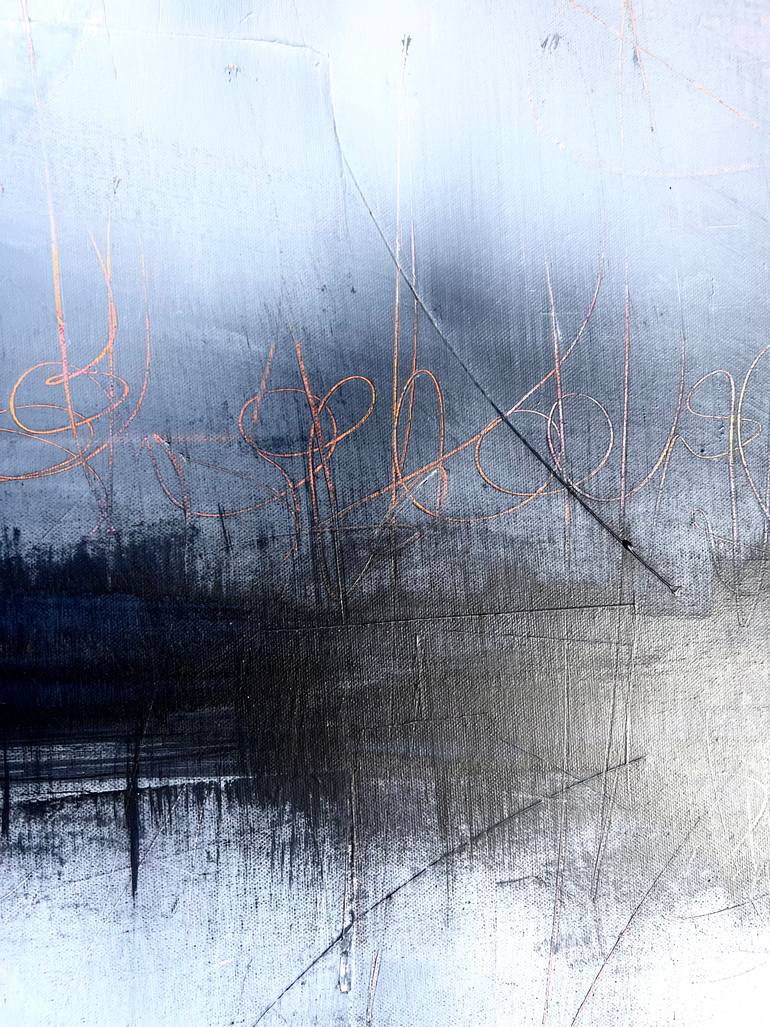Original Abstract Graffiti Painting by Virginie Munch