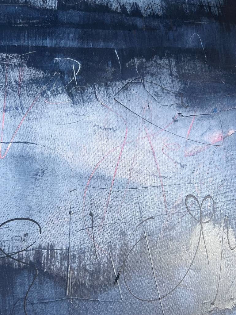 Original Abstract Graffiti Painting by Virginie Munch