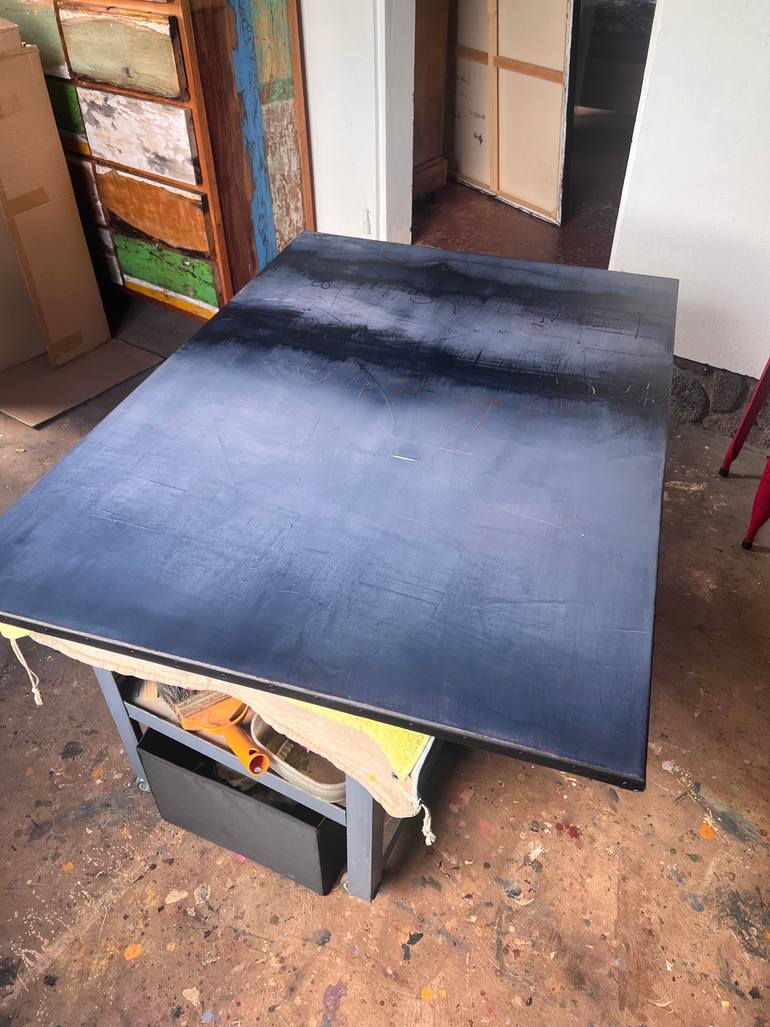 Original Abstract Graffiti Painting by Virginie Munch