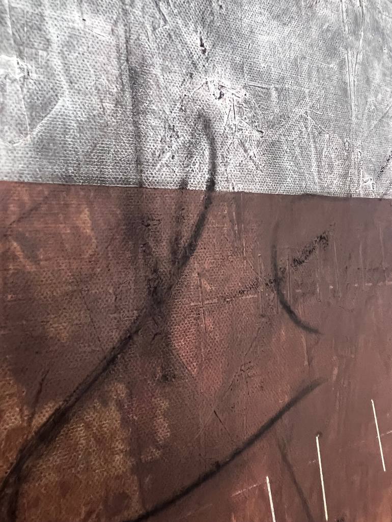 Original Abstract Expressionism Abstract Painting by Virginie Munch