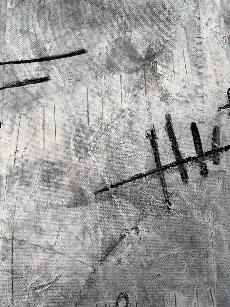 Original Abstract Expressionism Abstract Painting by Virginie Munch