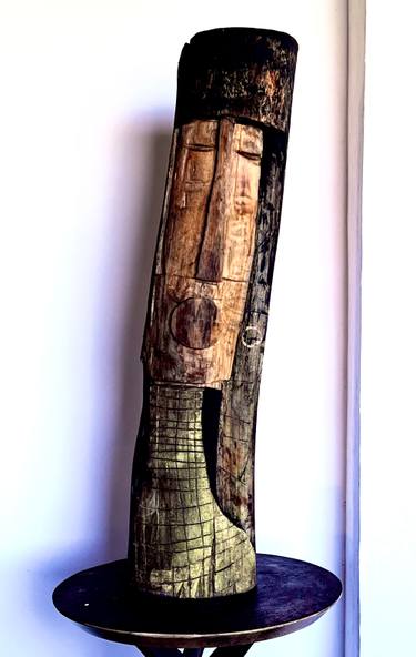Original Abstract Expressionism Abstract Sculpture by Virginie Munch