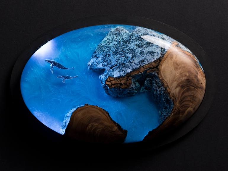 Original Abstract Nature Sculpture by Muhammed ŞAmil Demirel