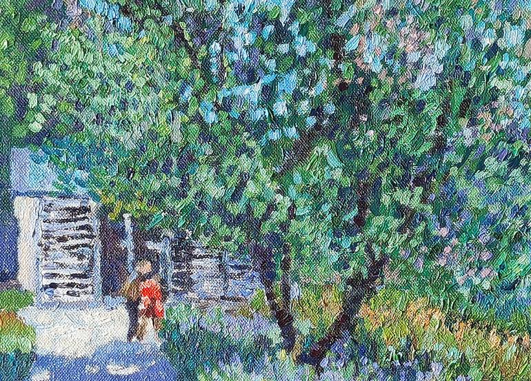 Original Impressionism Landscape Painting by Fedir Denysenko