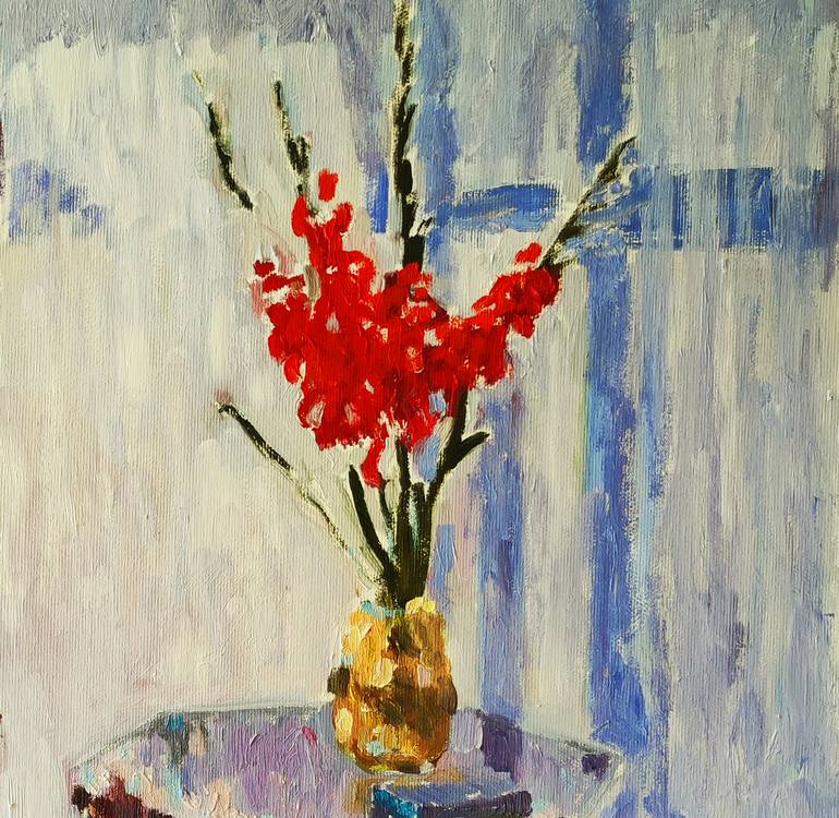 Original Impressionism Women Painting by Fedir Denysenko