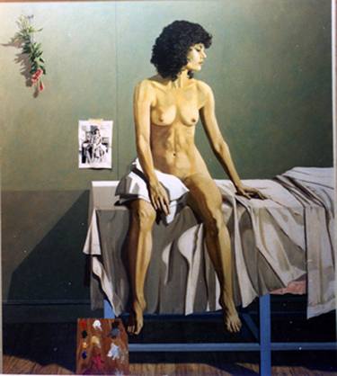 Original Realism Nude Paintings by Jerry Coulter
