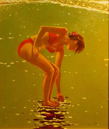 Bather in Red thumb