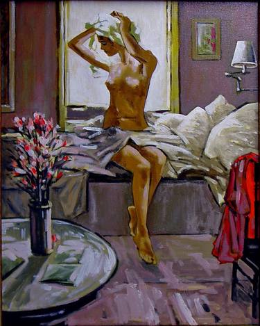 Print of Nude Paintings by Jerry Coulter
