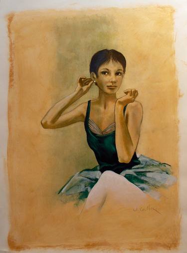 Original Figurative Performing Arts Paintings by Jerry Coulter