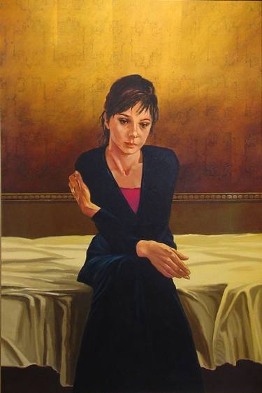 Original Figurative People Paintings by Jerry Coulter