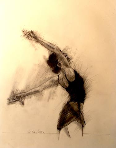 Print of Performing Arts Drawings by Jerry Coulter