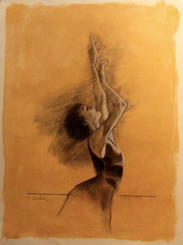 Original Figurative Performing Arts Drawings by Jerry Coulter