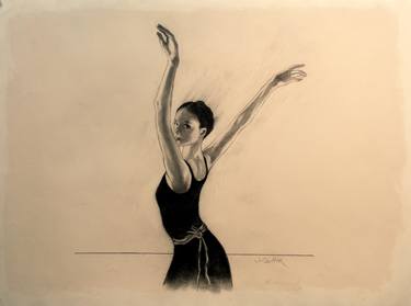 Original Figurative Performing Arts Drawings by Jerry Coulter