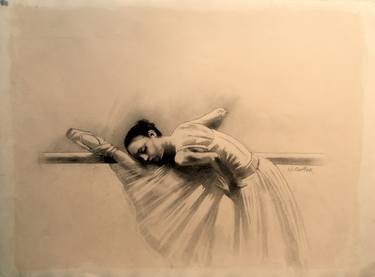 Original Figurative Performing Arts Drawings by Jerry Coulter