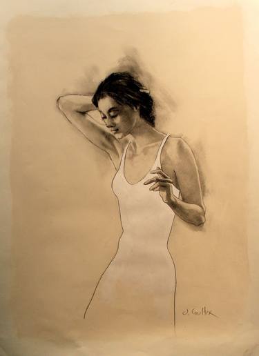 Original Women Drawings by Jerry Coulter