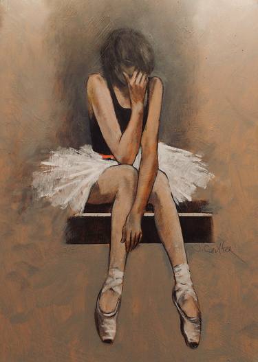 Original Figurative Performing Arts Paintings by Jerry Coulter