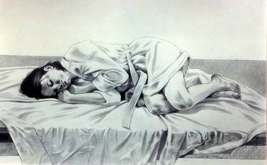 Original Figurative Women Drawings by Jerry Coulter