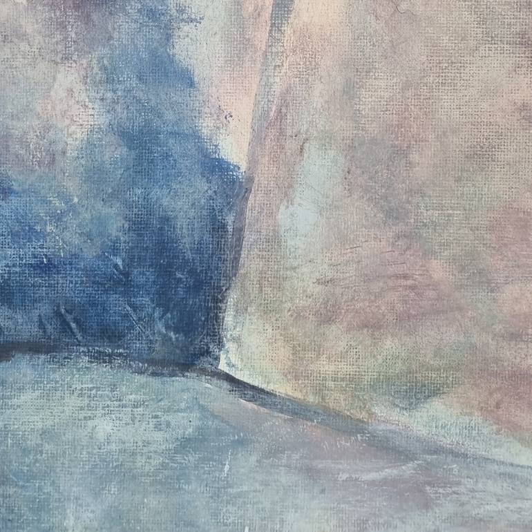 Original Conceptual Abstract Painting by Mieke Moelans