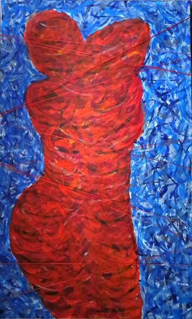 Print of Figurative Abstract Paintings by Andrea Baltzer