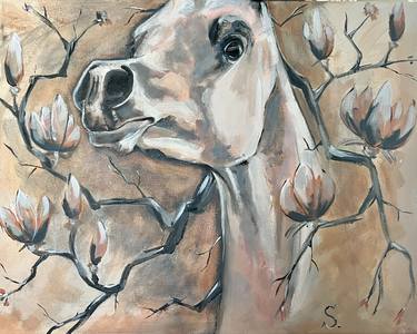 Original Horse Paintings by Sarah Mets