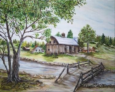 Original Realism Rural life Paintings by Christine Pritchard