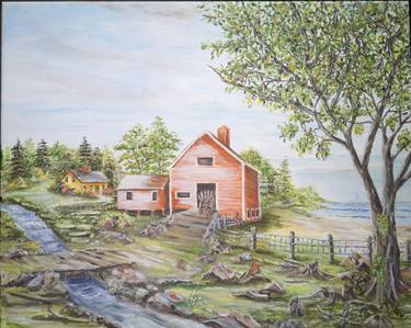 Original Realism Rural life Paintings by Christine Pritchard