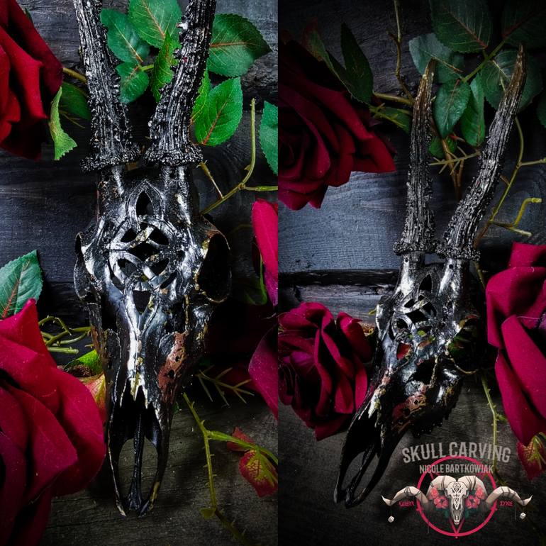 Original Abstract Animal Sculpture by Nicole Bartkowiak