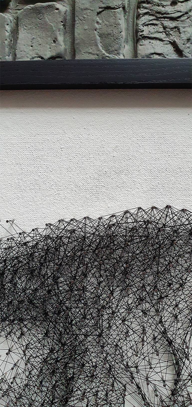 Original Other People Mixed Media by String Art Studio