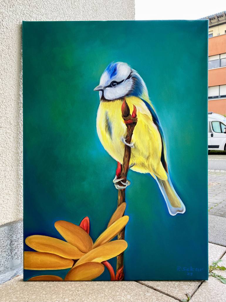 Original Realism Nature Painting by Sekar Rajagopal