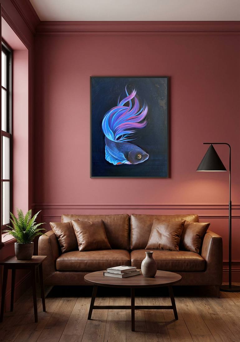 Original Realism Animal Painting by Sekar Rajagopal