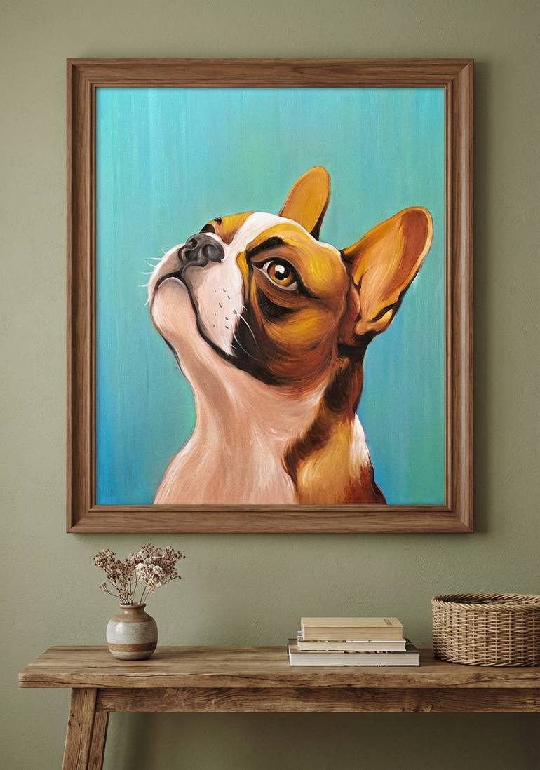 Original Realism Animal Painting by Sekar Rajagopal