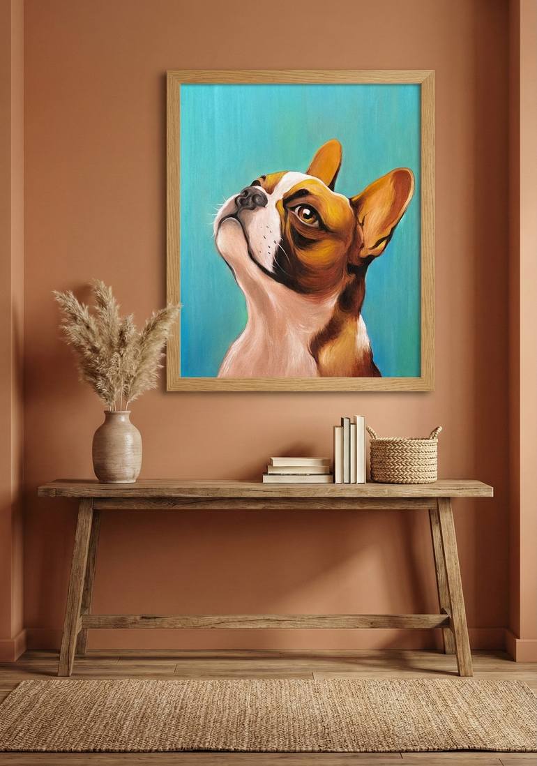 Original Realism Animal Painting by Sekar Rajagopal