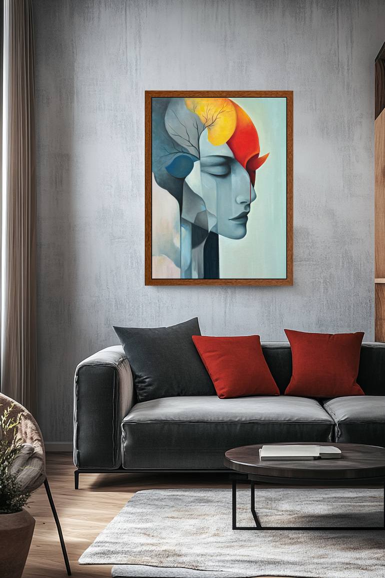 Original Abstract Painting by Sekar Rajagopal
