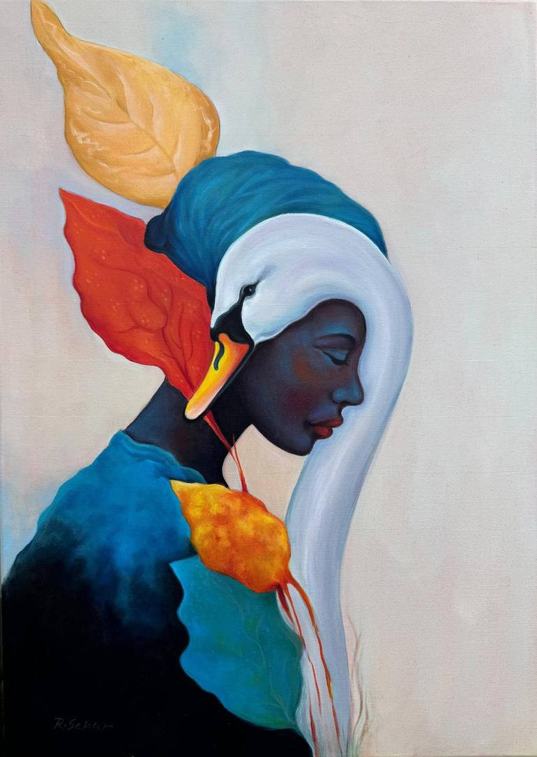 Harmony in Silence Painting by Sekar Rajagopal | Saatchi Art Japan