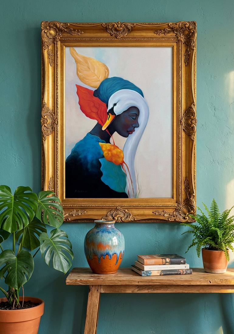 Harmony in Silence Painting by Sekar Rajagopal | Saatchi Art Japan