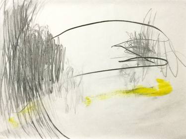 Original Modern Abstract Drawings by Maiko Shimada