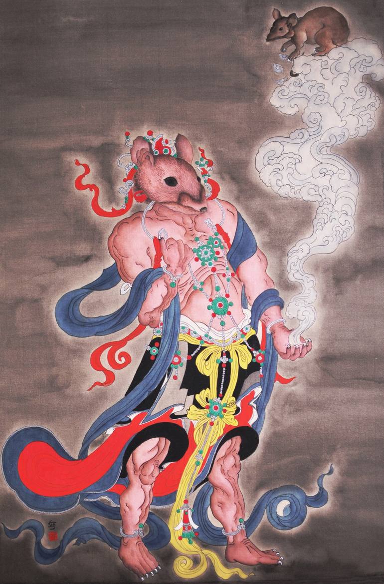 Original Culture Painting by Dongmei Wang