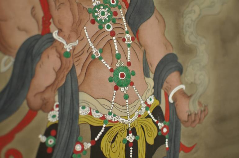 Original Folk Pop Culture/Celebrity Painting by Dongmei Wang