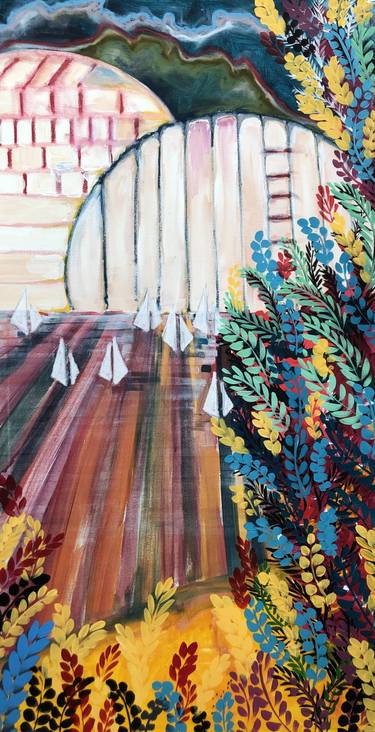 Print of Seascape Paintings by Olga Shatalova